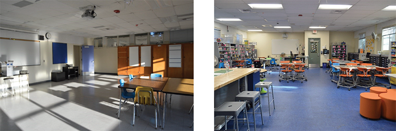 new classrooms