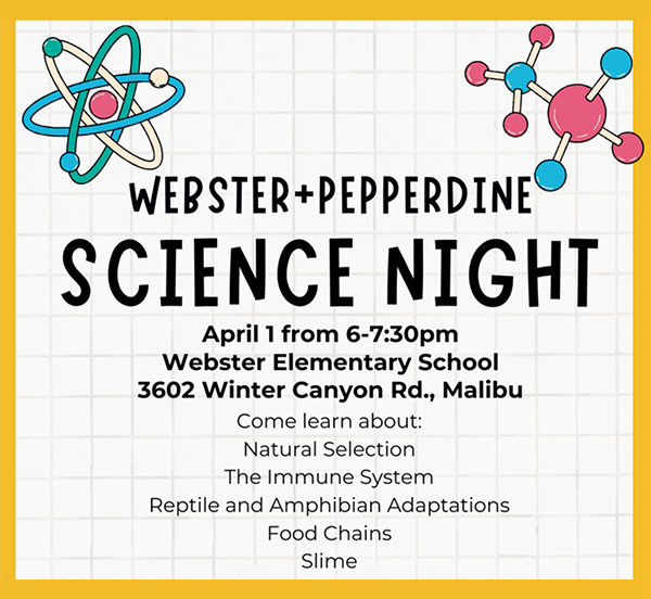  Webster Science Night