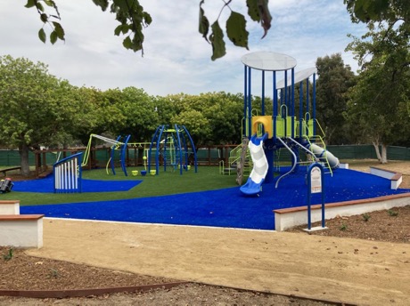 The new Malibu Elementary playground 