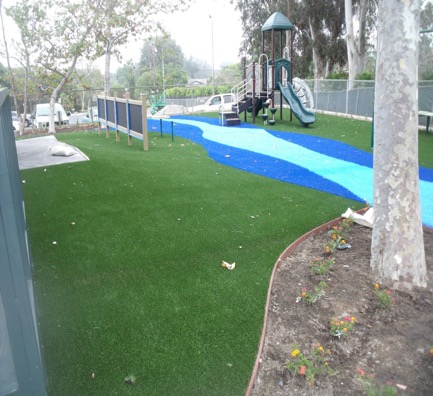 The lower playground area. 