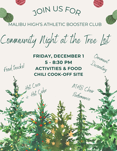 Community Night at the tree lot