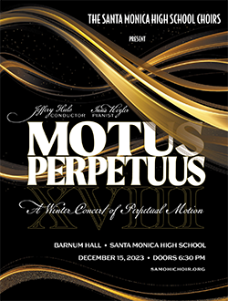  Samohi Choirs Concert