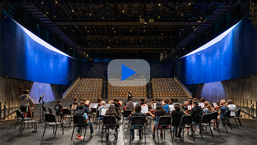 John Adams MS Performing Arts Center video