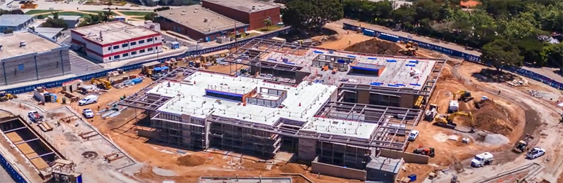 New MHS building u nder construction