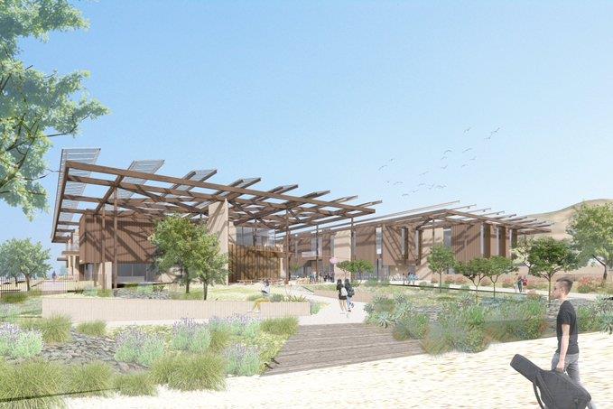 New Malibu High School building
