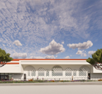 Rendering of new entrance of McKinley ES