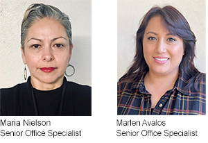 Maria Nielson and Marlen Avalos
