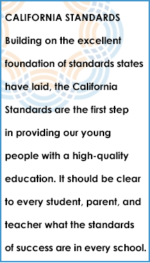 California Standards California Standards