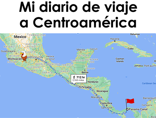 Mi diario de viaje a Centroamerica 