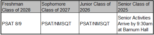 schedule