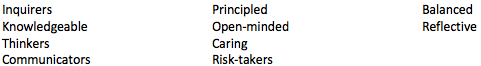 Learner Profiles
