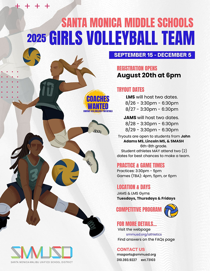Girls Volleyball Fall 2025