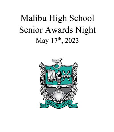Awards Night Program