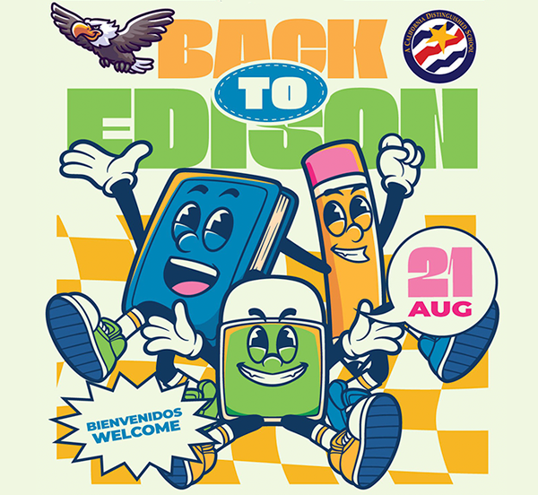  Edison Language Academy welcome back to school